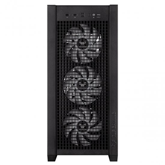 Кутия ASUS TUF GAMING GT302 Tempered Glass, ARGB, Black