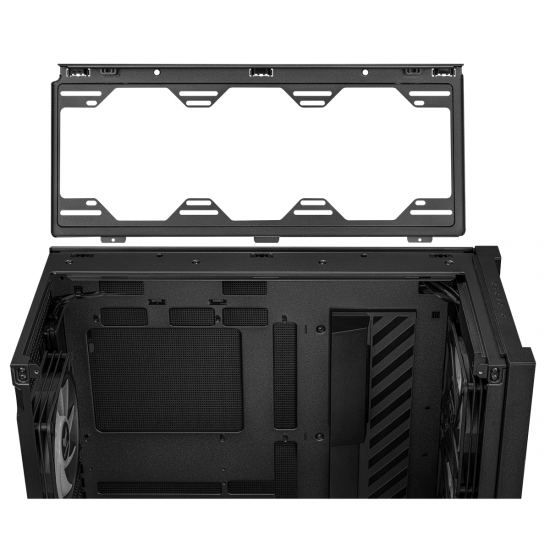 Кутия ASUS TUF GAMING GT302 Tempered Glass, ARGB, Black