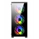 Кутия FSP CMT192 TG ATX Mid Tower, Черна