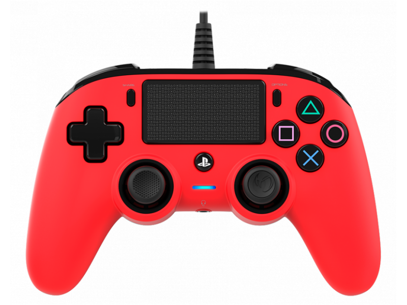 Жичен геймпад Nacon Wired Compact Controller, Червен