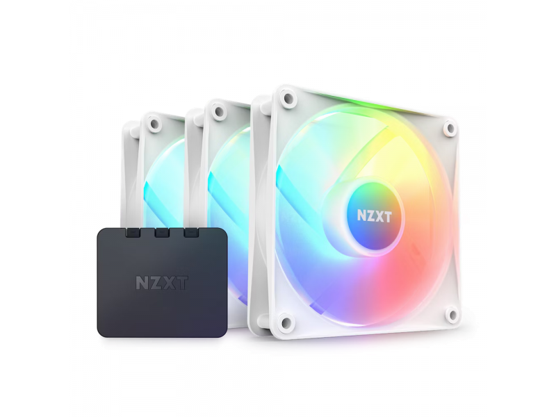 Комплект вентилатори NZXT F120 RGB Core, 3 x 120mm, RGB Контролер