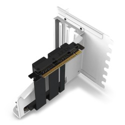 Kit pentru montare verticala a placii video NZXT GPU Holder & PCIe 4.0 Riser Cable, Alb