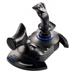 Жичен джойстик, авиосимулатор Thrustmaster T.Flight Hotas 4 за PC / PS4, Черен