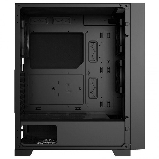 Кутия MONTECH AIR Silent, TG, Mid-Tower, Черна