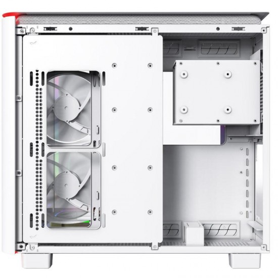 Кутия MONTECH KING 95 PRO ARGB, TG, Mid-Tower, Бяла