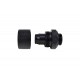 Фитинг Alphacool Eiszapfen, Удължител, 13/10mm, G1/4, Черен мат
