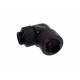 Фитинг Alphacool Eiszapfen, Удължител, 90°, 13/10mm, G1/4, Черен мат