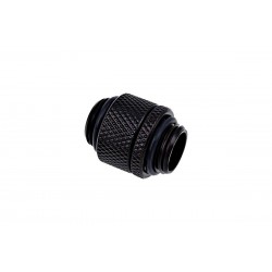 Адаптер съединител с вътрешна резба Alphacool, Въртящ се, G1/4, Черен мат