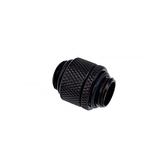 Адаптер съединител с вътрешна резба Alphacool, Въртящ се, G1/4, Черен мат