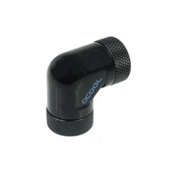 Адаптер Alphacool HF, L-конектор 90°, G1/4 - G1/4, Вътрешна резба, Черен мат Адаптер Alphacool HF, L-конектор 90°, G1/4 - G1/4, Вътрешна резба, Черен мат