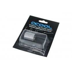 Муфа Alphacool, Вътрешна резба G1/4 AG - G1/4 AG, Хром
