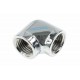 L-конектор Alphacool HF, Вътрешна резба G1/4 - G1/4, 90°, Хром