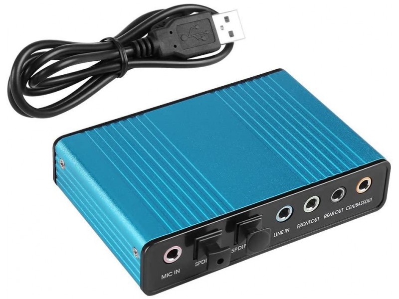Звукова карта ESTILLO, USB, 5.1