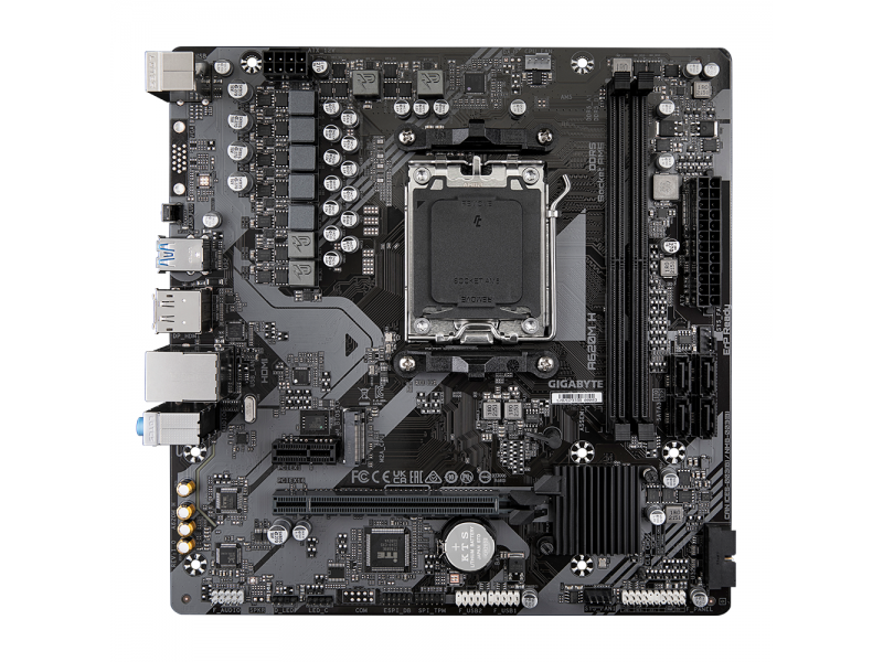 Дънна платка GIGABYTE A620M H socket AM5, DDR5