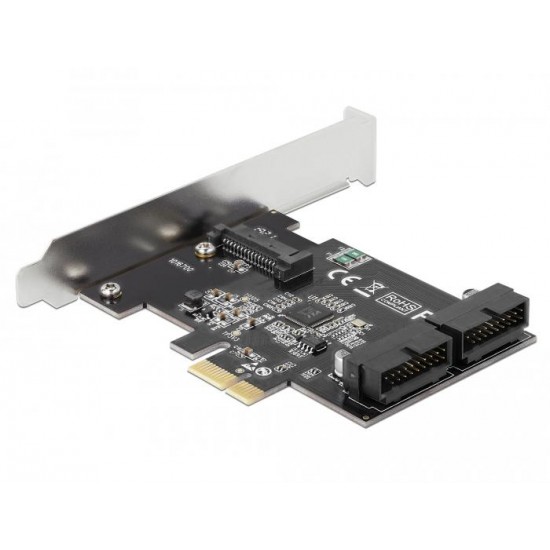 Карта Delock, PCI Express x1 към USB 3.0 Pin Header