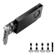 Видео карта PNY VCNRTXA400ATX-PB, RTX A400, 4GB, PCIE 4.0 x8, miniDisplayPort 1.4 (4)