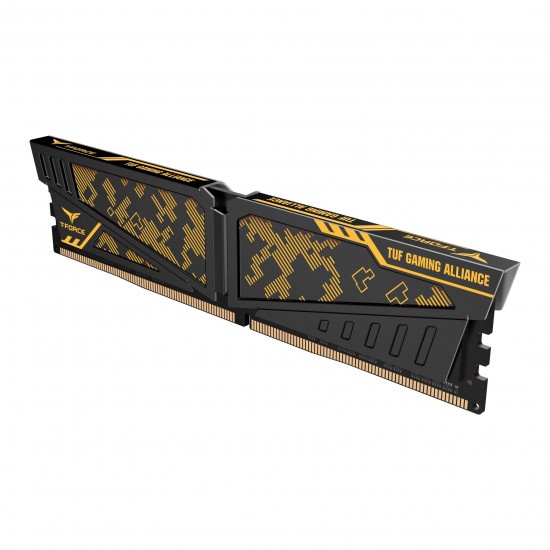 Памет Team Group T-Force Vulcan TUF DDR4 - 16GB (2x8GB) 3200MHz CL16-18-18-38 1.35V