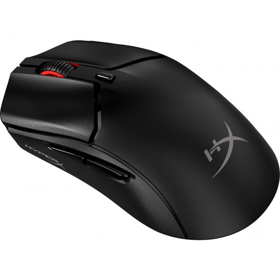 Геймърска мишка HyperX Pulsefire Haste 2 Mini, Wireless, RGB, USB, Черен