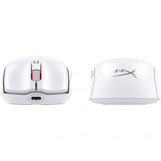 Геймърска мишка HyperX Pulsefire Haste 2 Mini, Wireless, RGB, USB, Бял