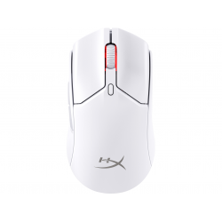 Геймърска мишка HyperX Pulsefire Haste 2 Mini, Wireless, RGB, USB, Бял