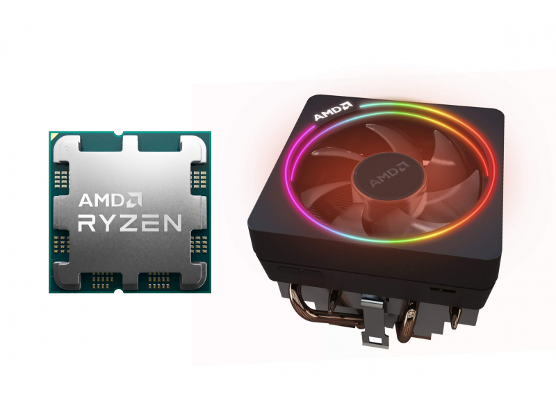 Процесор AMD RYZEN 7 7700 MPK 8-Core 3.8 GHz (5.3 GHz Turbo) 32MB/65W/AM5