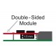 Карта Delock PCI Express x1 - 2 x internal M.2 Key B 110 mm, Low Profile Form Factor
