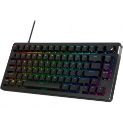 Геймърскa клавиатура HyperX Alloy Rise 75 - Ultra-customizable, Hot-Swappable, Linear Switch