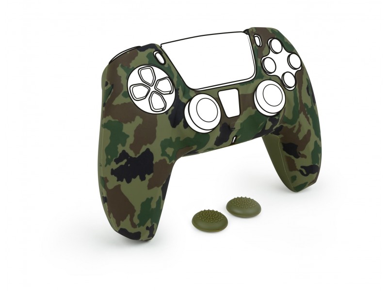 Протектор Nacon BigBen PS5 Silicon Glove, Camo Green