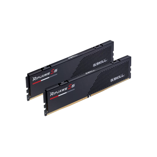 Памет G.SKILL Ripjaws S5 Black 32GB(2x16GB) DDR5 6000MHz CL30 F5-6000J3040G32GX2-RS5K, Intel XMP