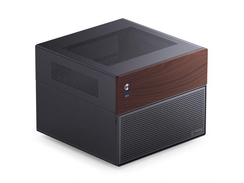 Кутия Jonsbo N4 NAS, m-ATX, Black