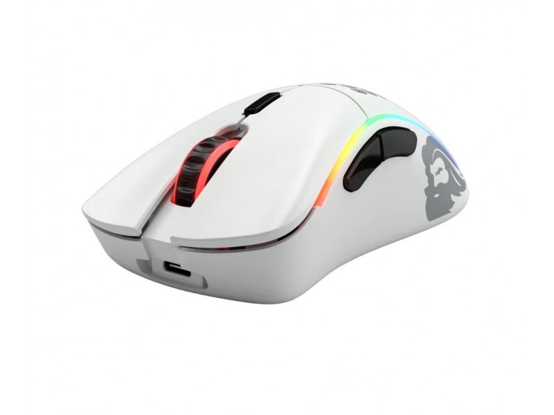 Геймърска мишка Glorious Model D- Wireless (Matte White)