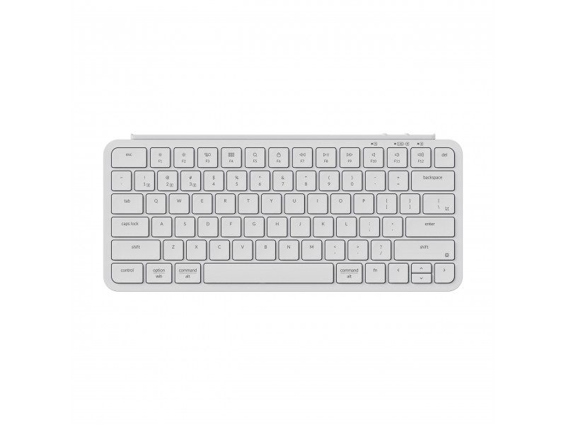 Безжична клавиатура Keychron B1 Pro Ultra-Slim Ivory White