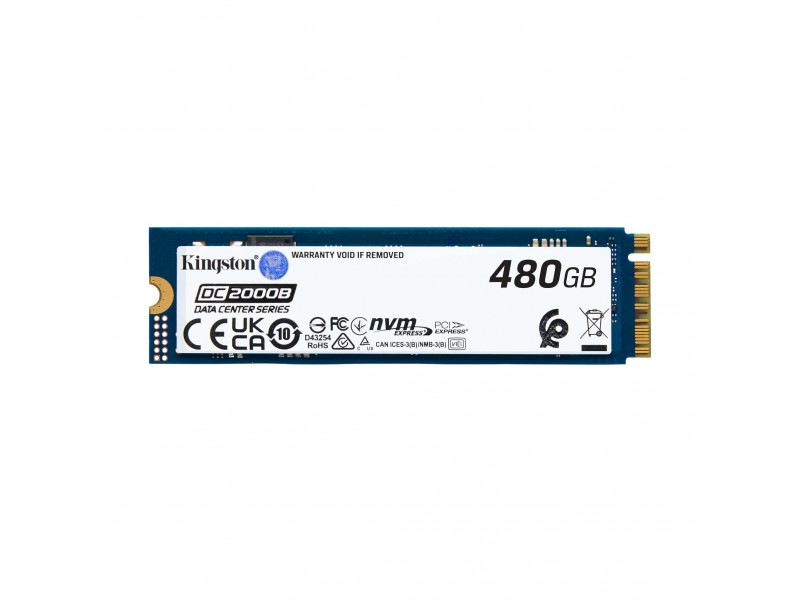 SSD KINGSTON DC2000B Data Center M.2-2280 PCIe 4.0 NVMe 480GB
