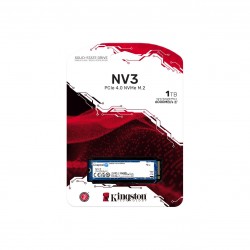 SSD KINGSTON NV3 M.2-2280 PCIe 4.0 NVMe 1000GB SSD KINGSTON NV3 M.2-2280 PCIe 4.0 NVMe 1000GB