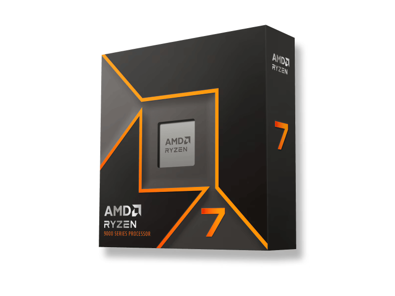 Процесор AMD RYZEN 7 9700X, 8-Core, 3.8 GHz, 32MB, 105W, AM5, BOX, No Cooler