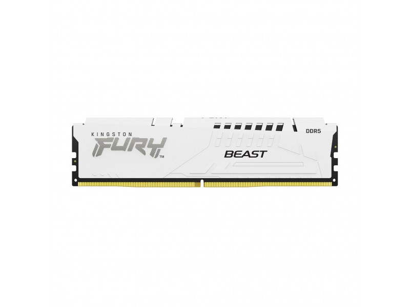 Памет Kingston FURY Beast White 16GB DDR5 6000MHz CL36 KF560C36BWE2-16