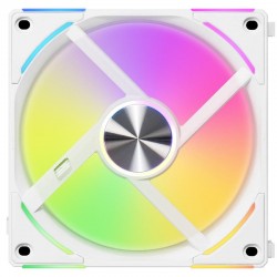 Вентилатор Lian Li UNI AL120 V2, ARGB, Бял Вентилатор Lian Li UNI AL120 V2, ARGB, Бял