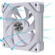 Вентилатор Lian Li Uni Fan SL V2, 120mm, aRGB, Бял