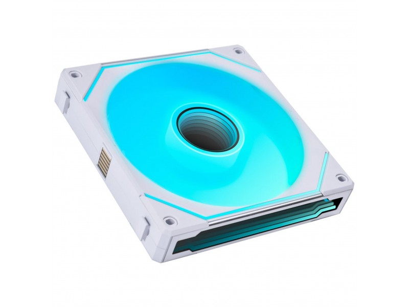 Вентилатор Lian-Li UNI SL-INF Reverse Blade, 140 ARGB PWM, Бял