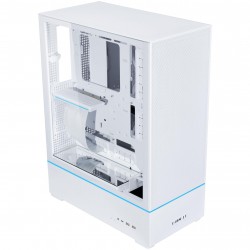 Кутия Lian-Li SUP01W Mid-Tower, Tempered Glass, Бяло Кутия Lian-Li SUP01W Mid-Tower, Tempered Glass, Бяло