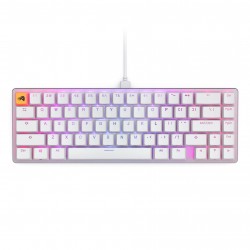 Геймърска механична клавиатура Glorious GMMK 2 White Compact- Fox Switches US-Layout