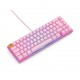 Геймърска механична клавиатура Glorious GMMK 2 Pink Compact- Fox Switches UK-Layout