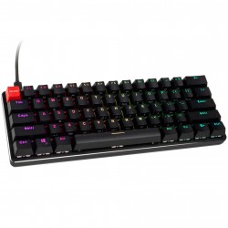 Gaming Mechanical keyboard Glorious GMMK Black Compact - Gateron Brown Switches, US-Layout Gaming Mechanical keyboard Glorious GMMK Black Compact - Gateron Brown Switches, US-Layout