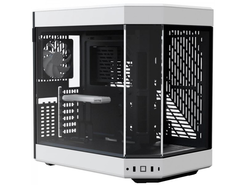 Кутия HYTE Y60 Tempered Glass, Mid-Tower, Бяло и Черно
