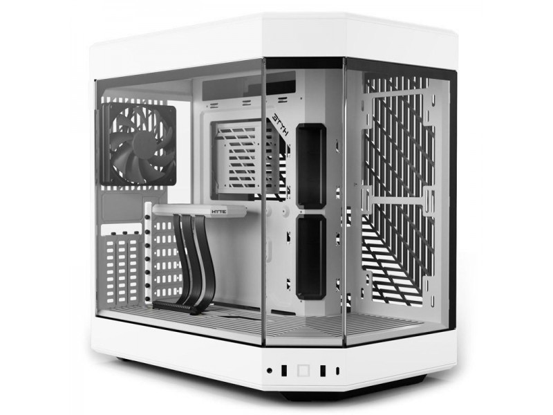 Кутия HYTE Y60 Tempered Glass, Mid-Tower, Бяло
