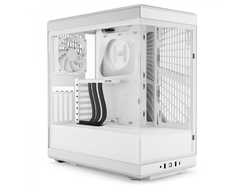 Кутия HYTE Y40 Tempered Glass, Mid-Tower, Бяло