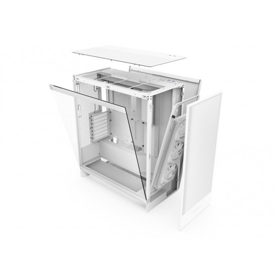 Кутия NZXT H7 Flow 2024 Edition White