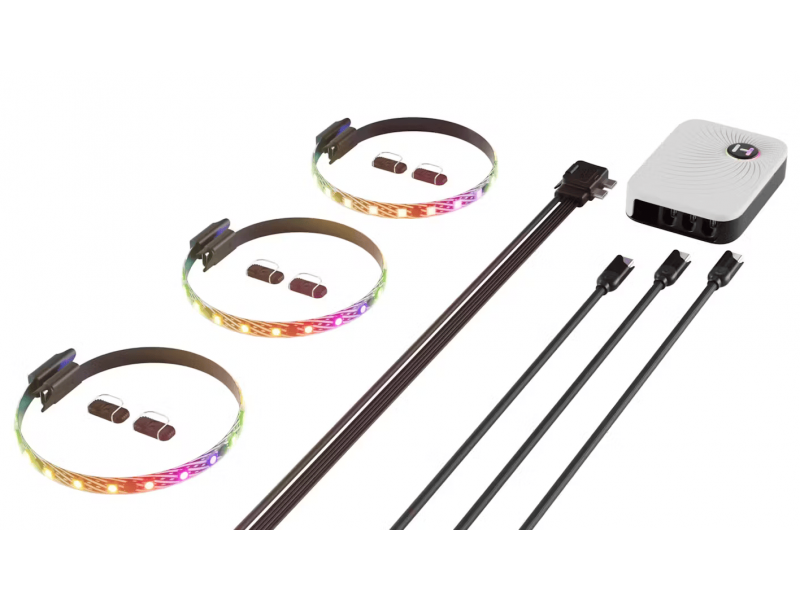 Комплект RGB Ленти HYTE LS10 - 330 mm + NP50