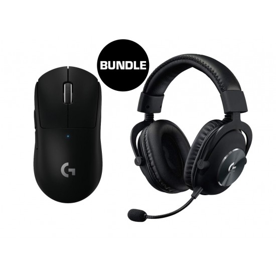 Бъндъл Геймърска мишка Logitech G Pro X Superlight и Слушалки Logitech G Pro