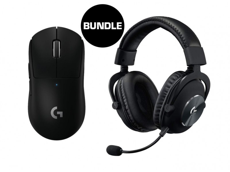 Бъндъл Геймърска мишка Logitech G Pro X Superlight и Слушалки Logitech G Pro